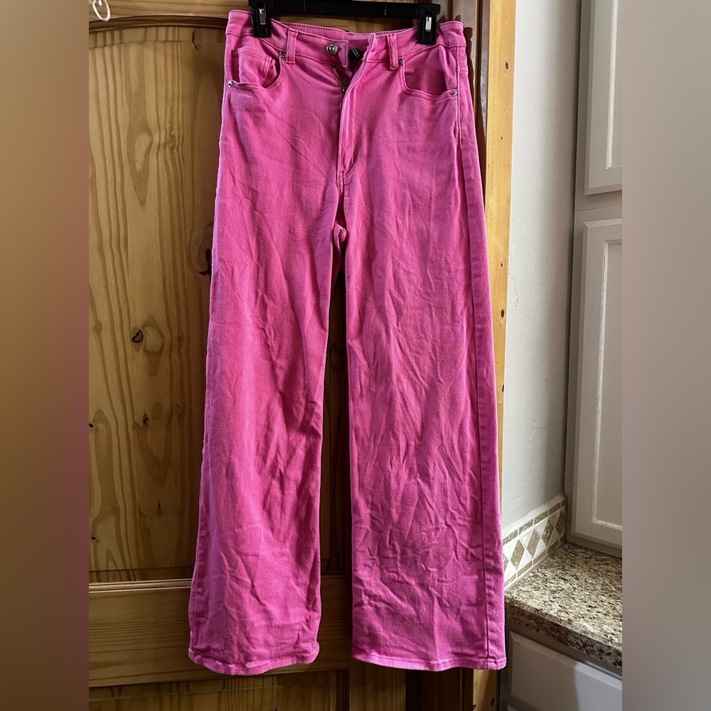 Divided Pink Flare & Wide Leg Jeans